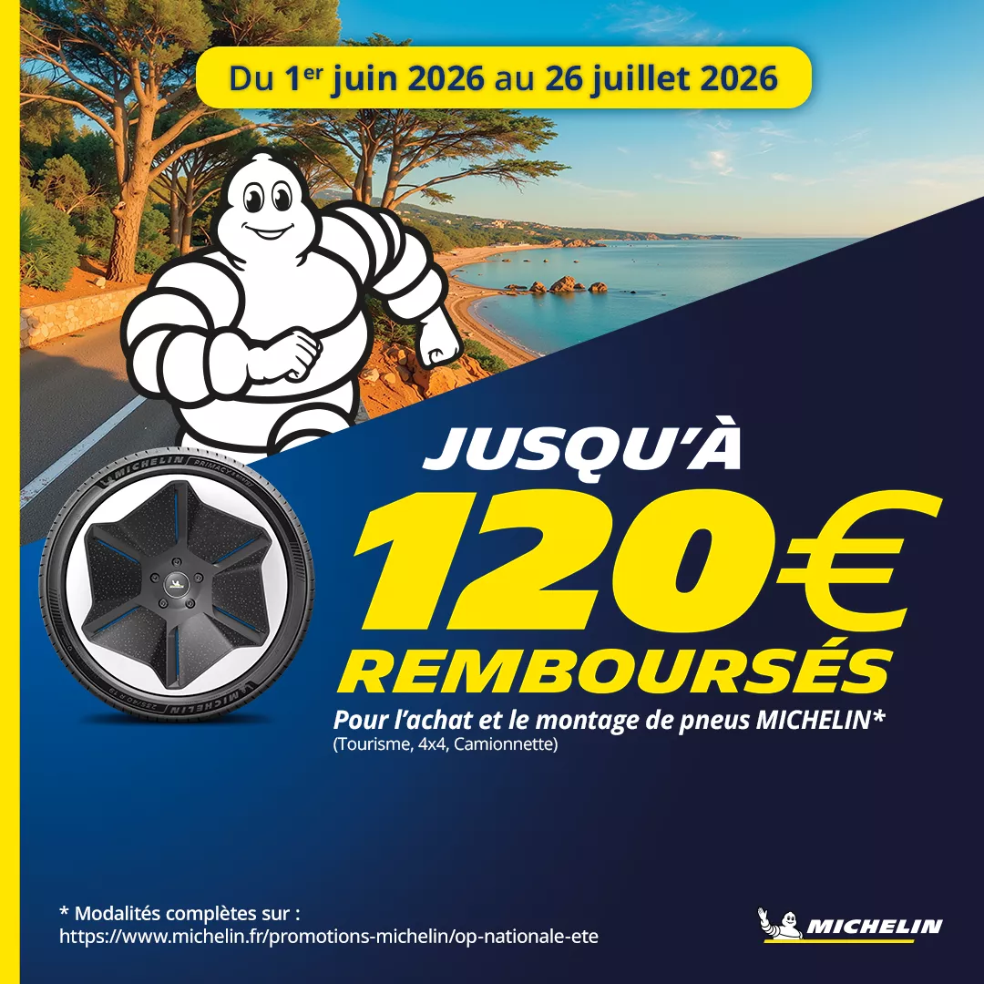 Promo pneu Michelin