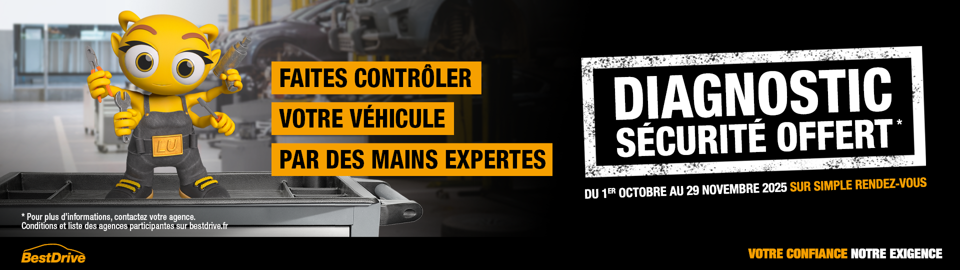diagnostic sécurité offert