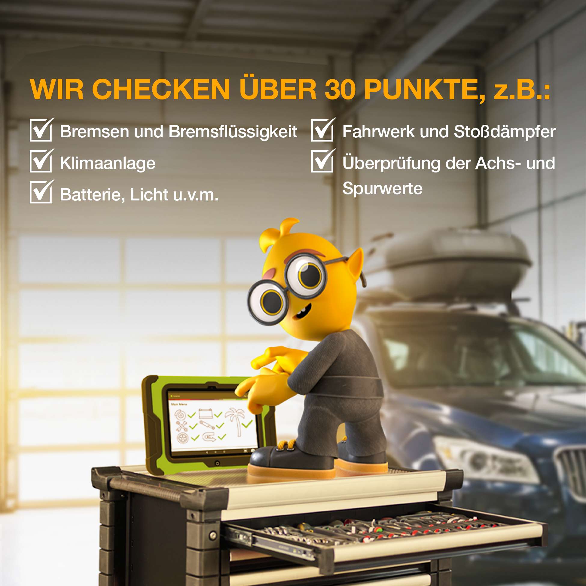 BestDrive Sicherheitstage Kostenloser Fahrzeugcheck