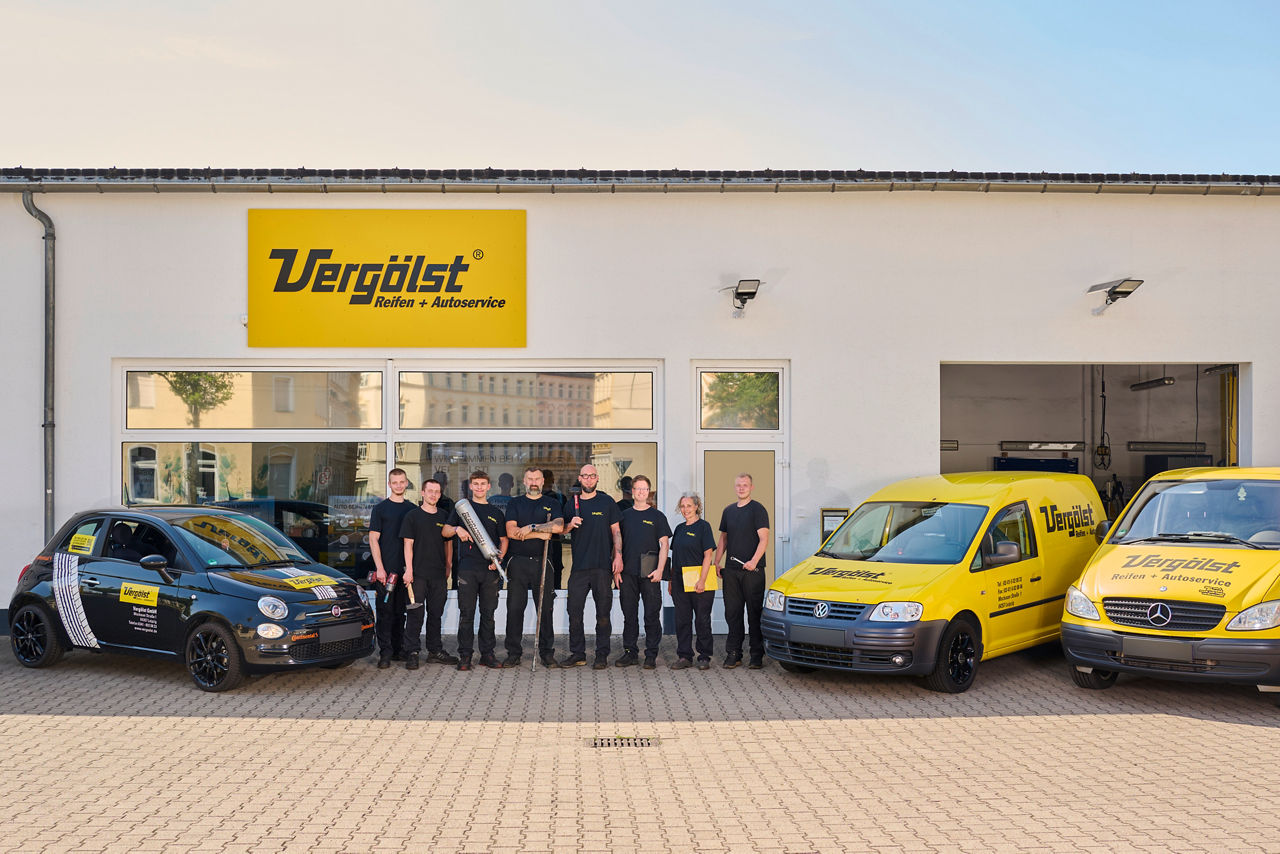 Vergölst Filiale Leipzig von außen