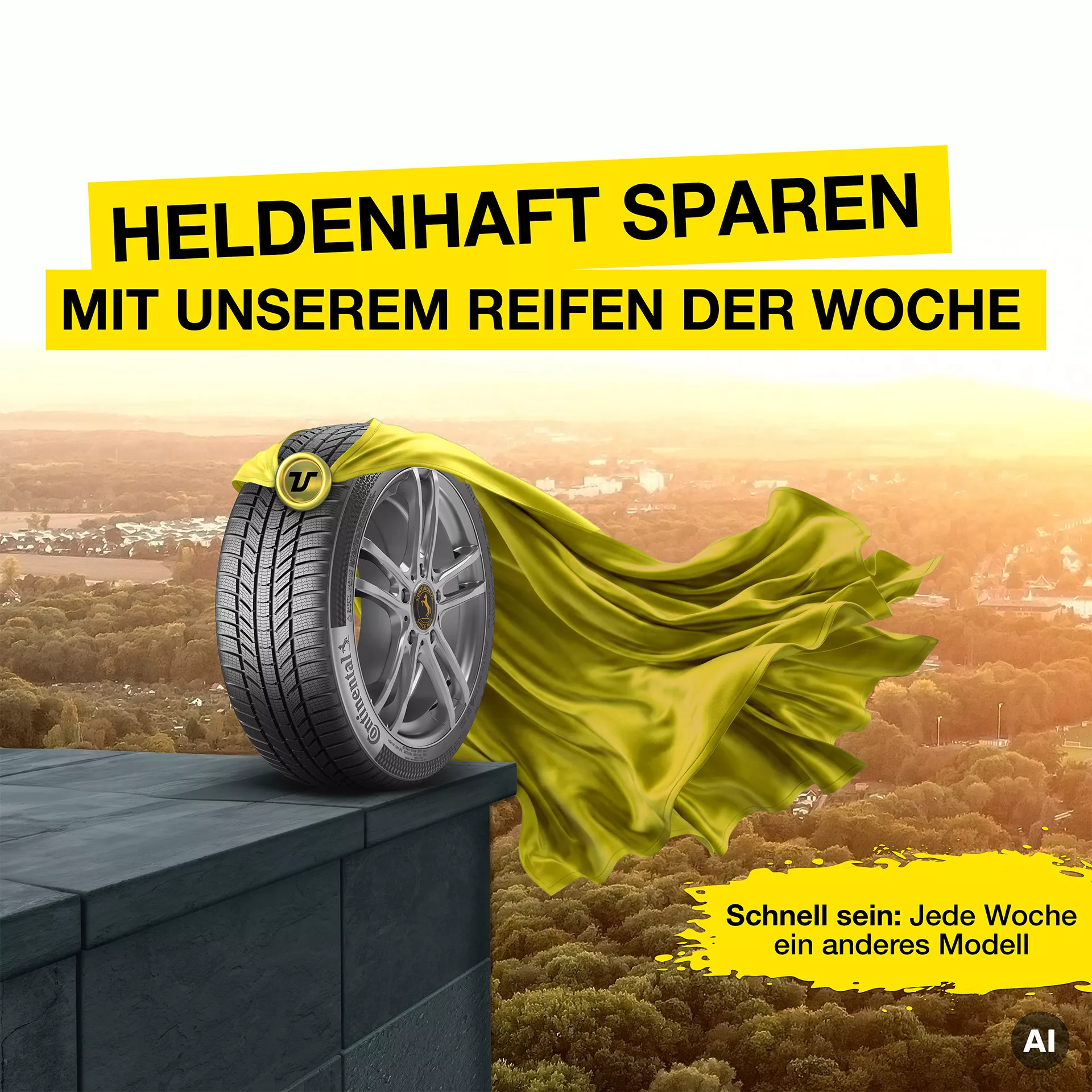 Reifen der Woche - Jetzt heldenhaft sparen!