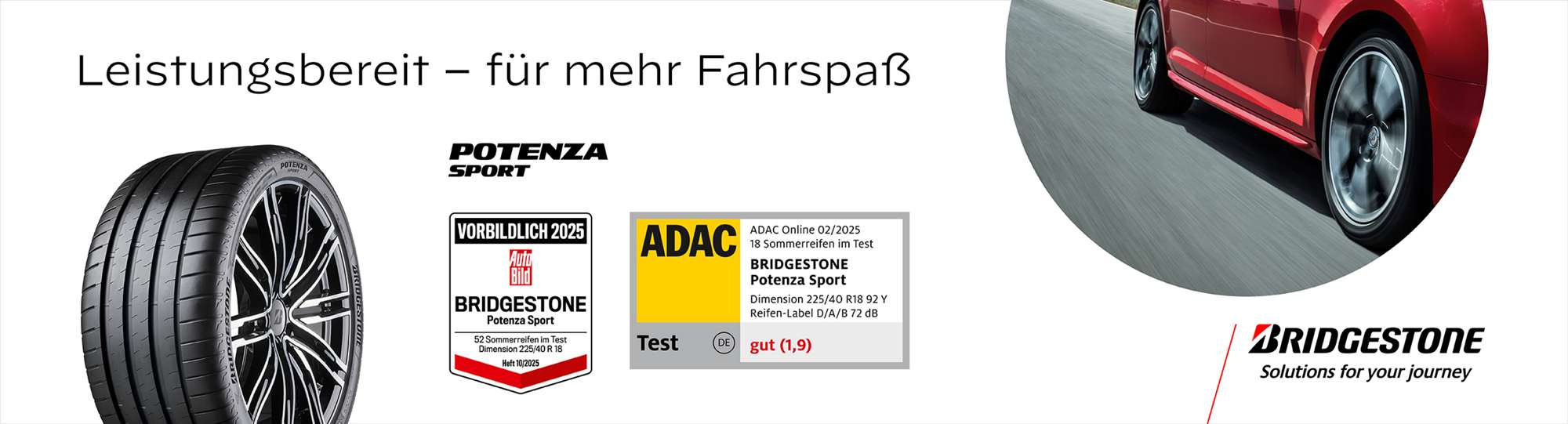 Bridgestone Potenza Sport