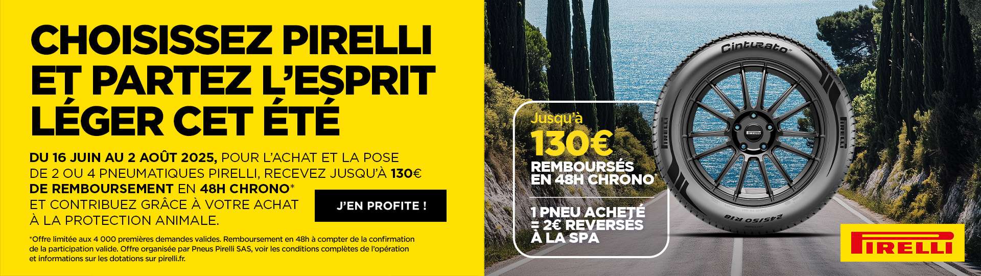 promo pneu pirelli