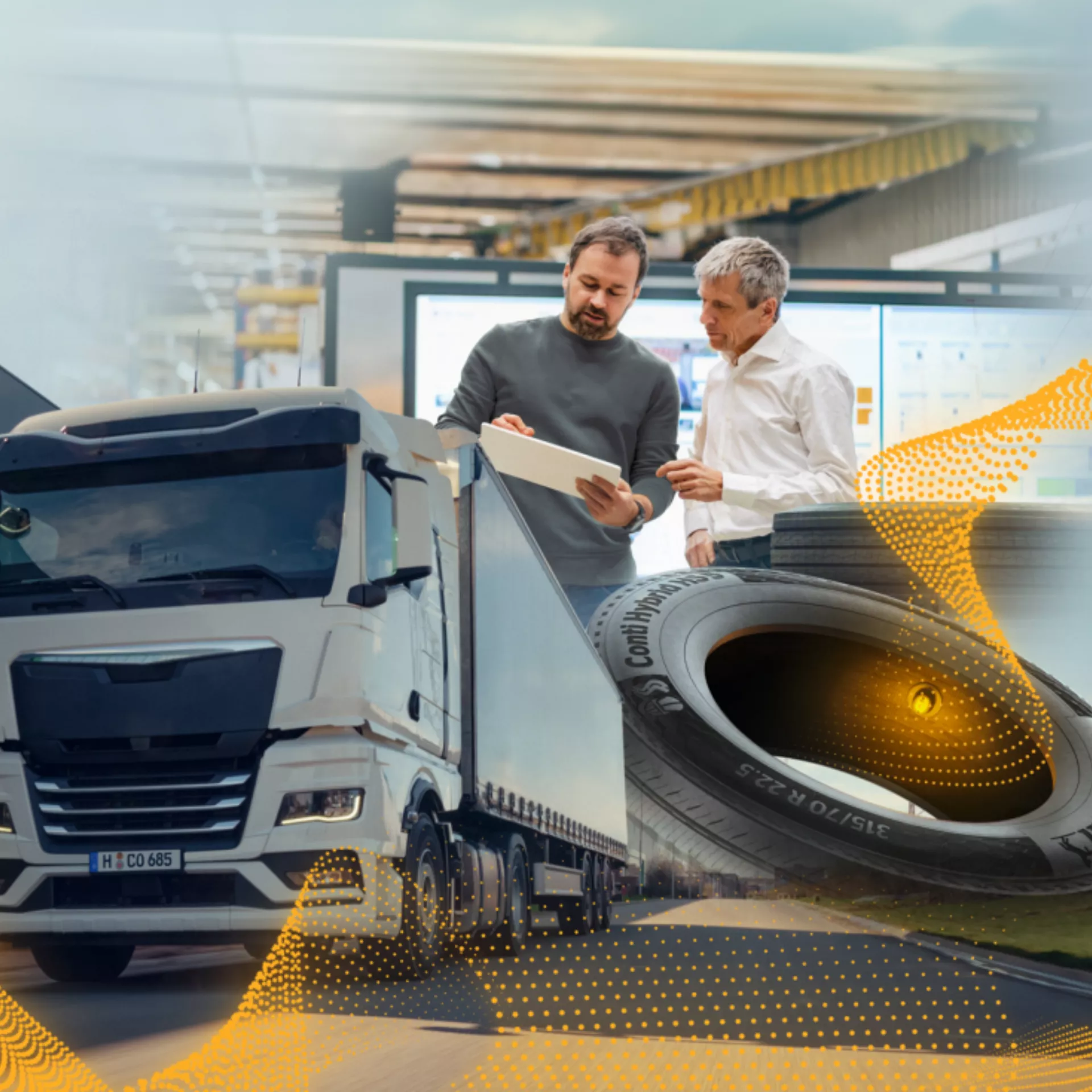 Image-Text Teaser - 1920x1920 - Conticonnect pression pneu poids lourds