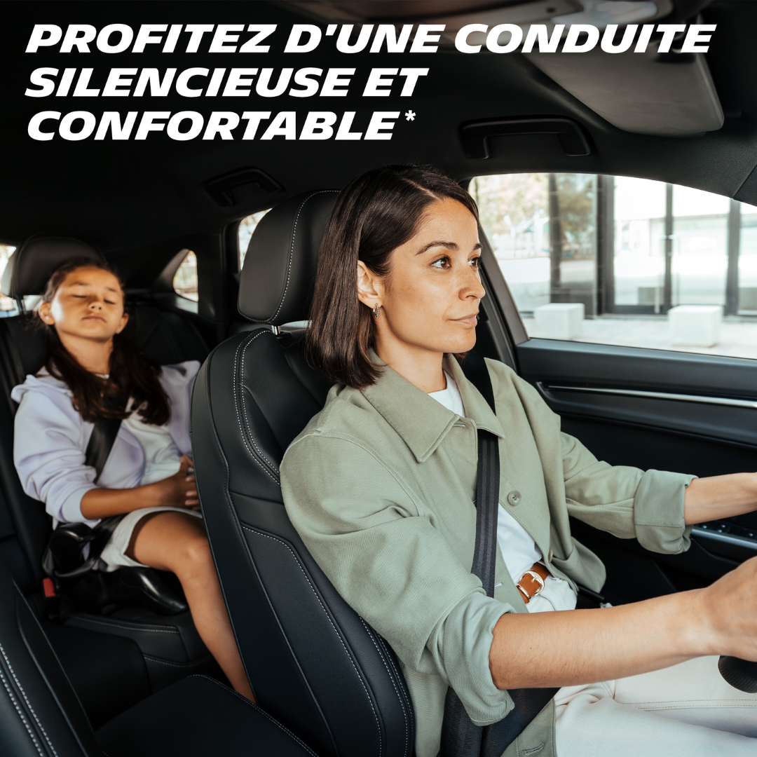 conduite silencieuse et confortable