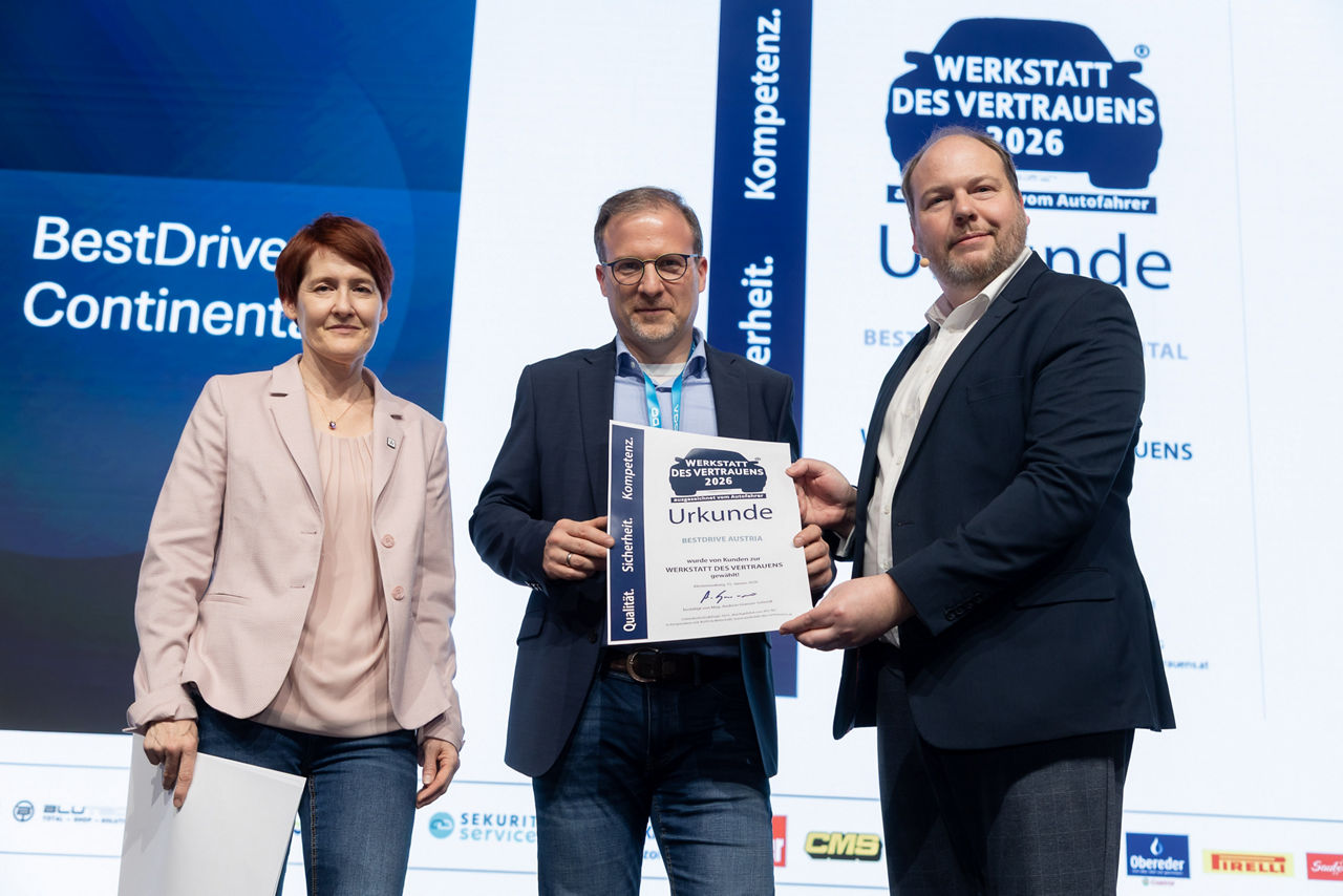 Ehrung Werkstatt des Vertrauens