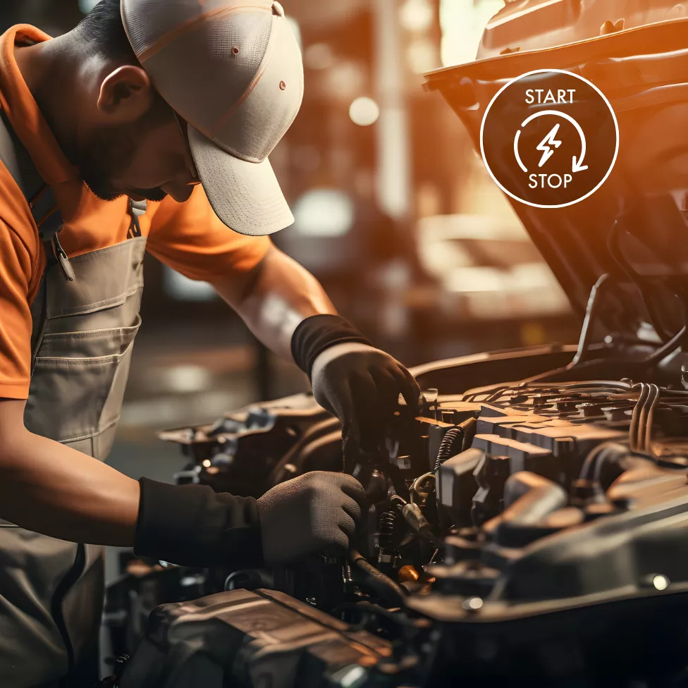 Image text teaser - batterie start and stop - Start and stop