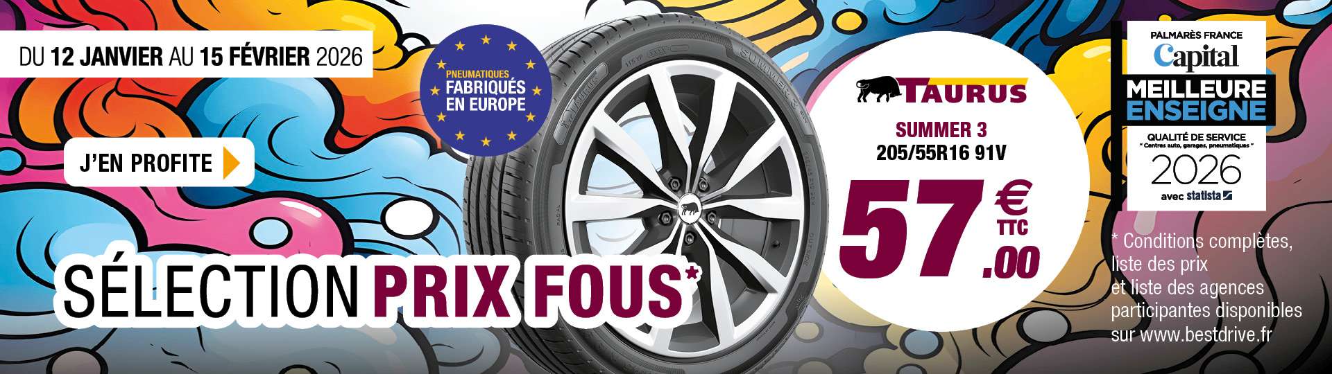 promo pneu taurus
