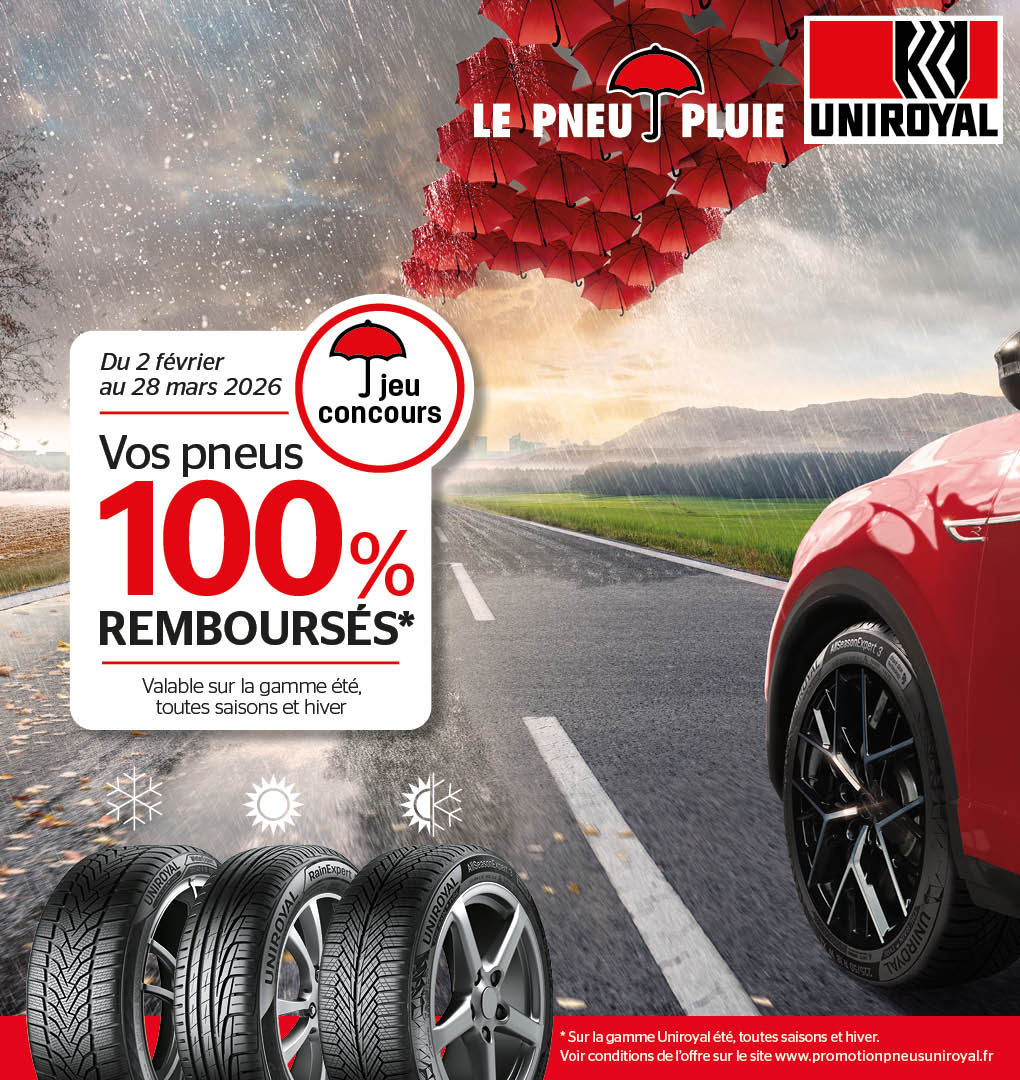offre pneu Uniroyal