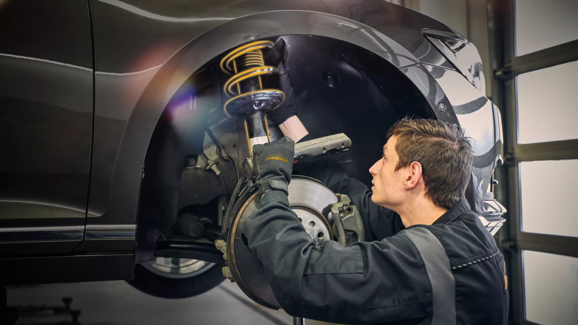 amortisseur utilitaire entretien et remplacement