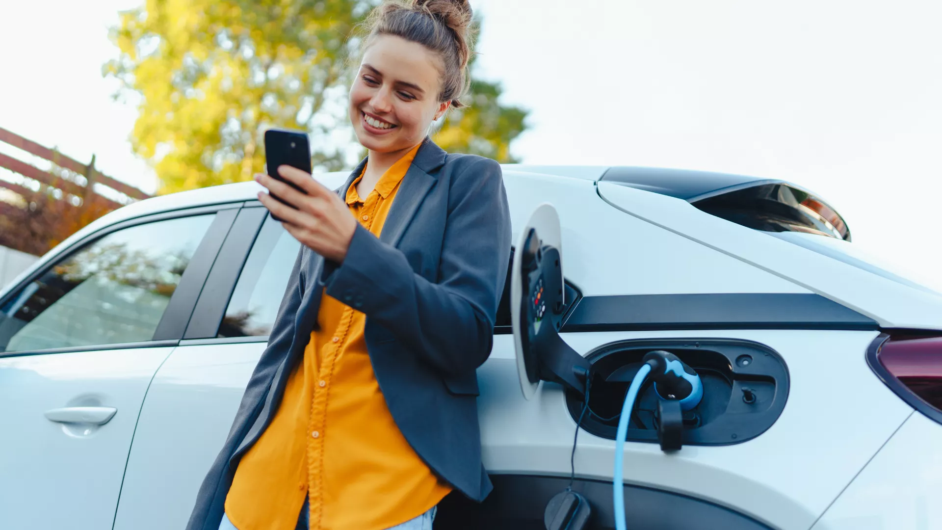 Background text teaser - conseil voiture electrique