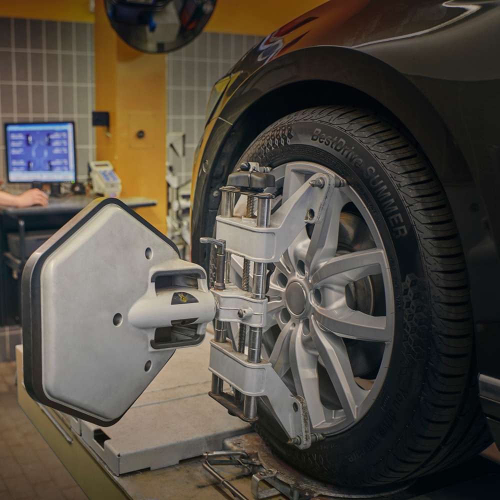 Kontrola geometrie kolies