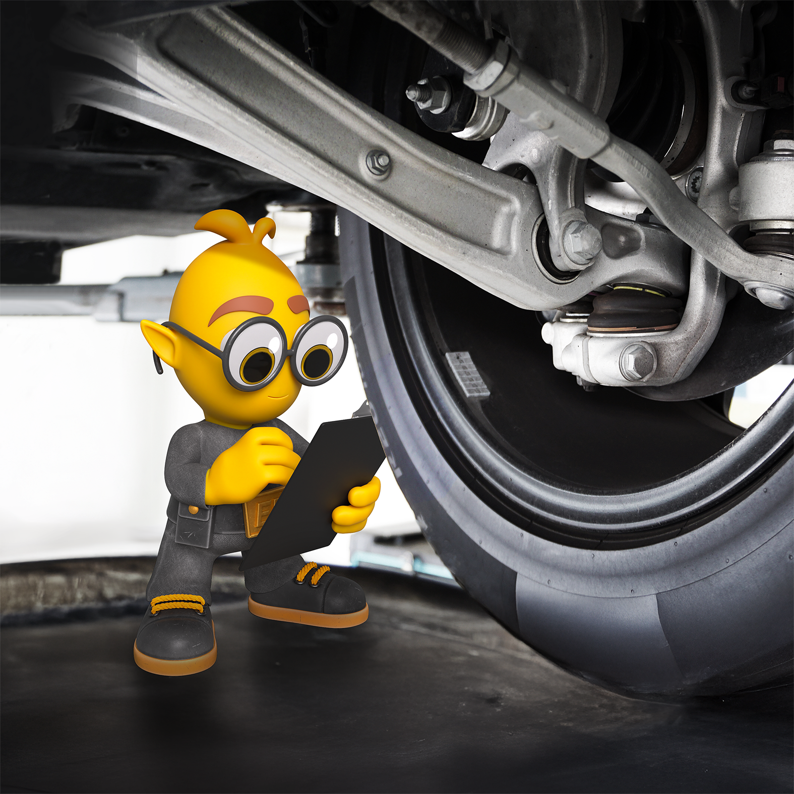 Close up of a car dual exhaust pipe