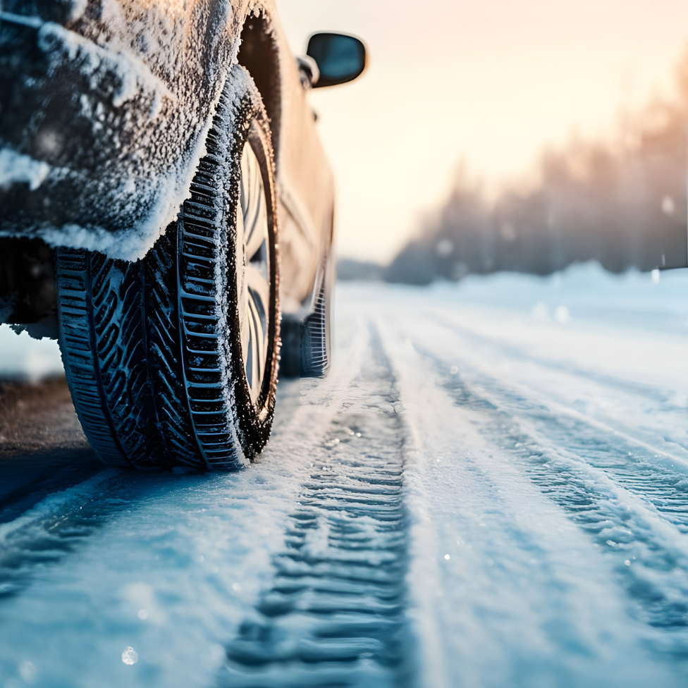 Image text teaser - 976x976 - taurus pneus hiver sur route enneigées 