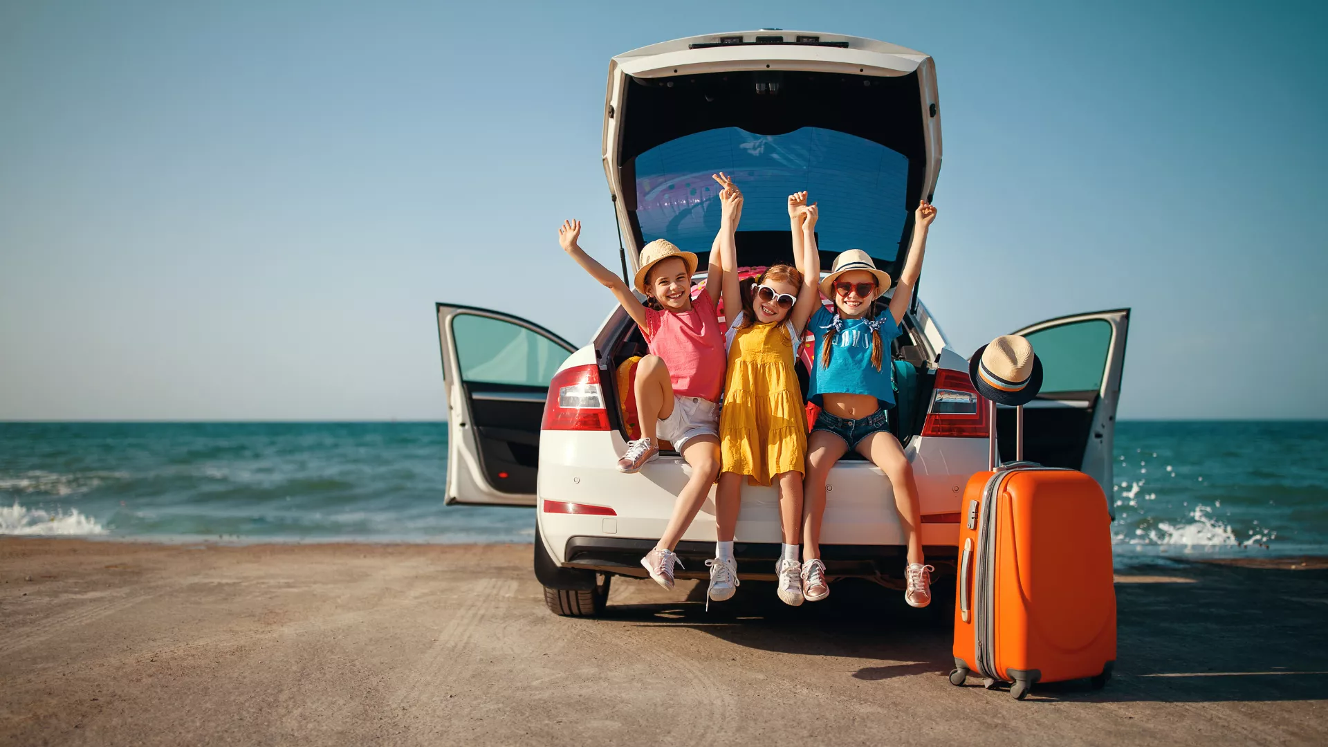 voyager en voiture avec enfants