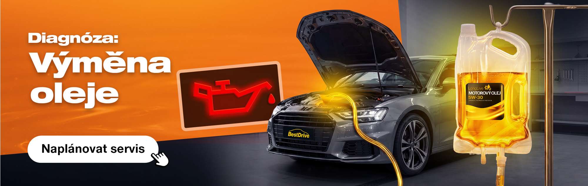 Výměna motorového oleje
