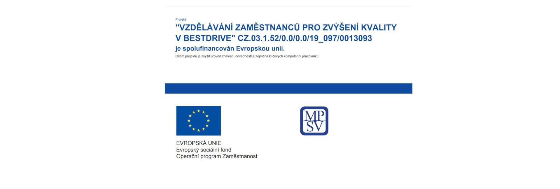Vzdělávání s podporou EU