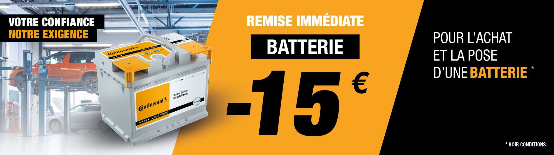 promo batterie