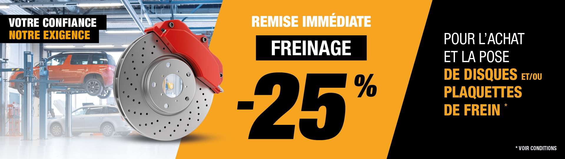 promo freinage voiture