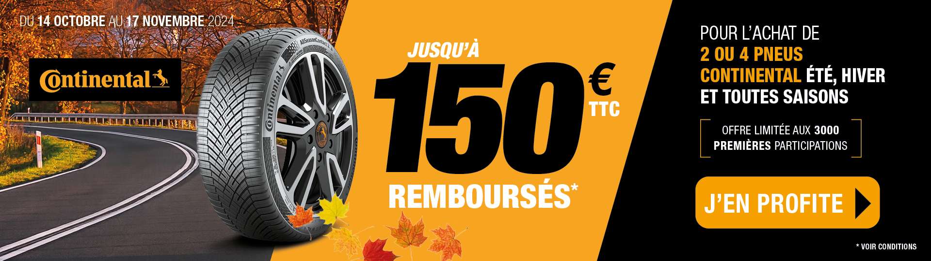 promo pneu continental