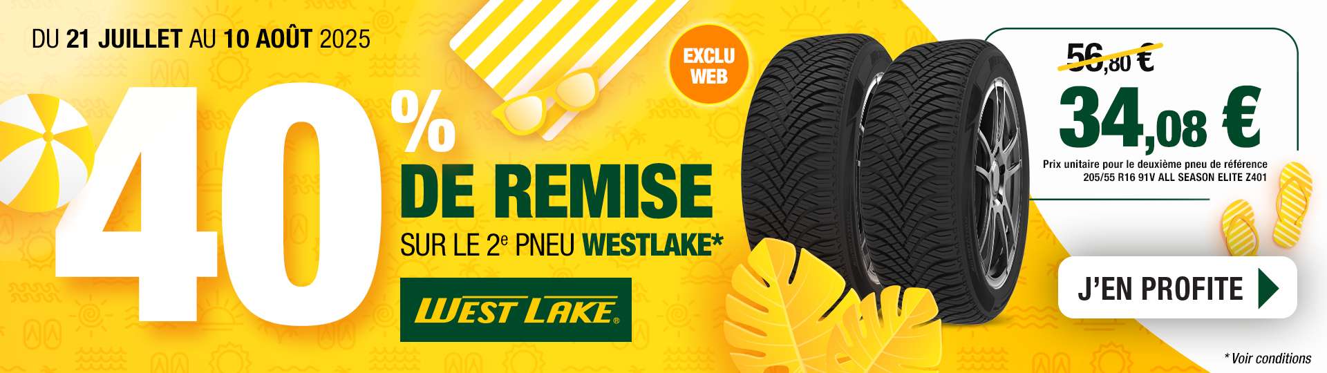 promo pneu westlake